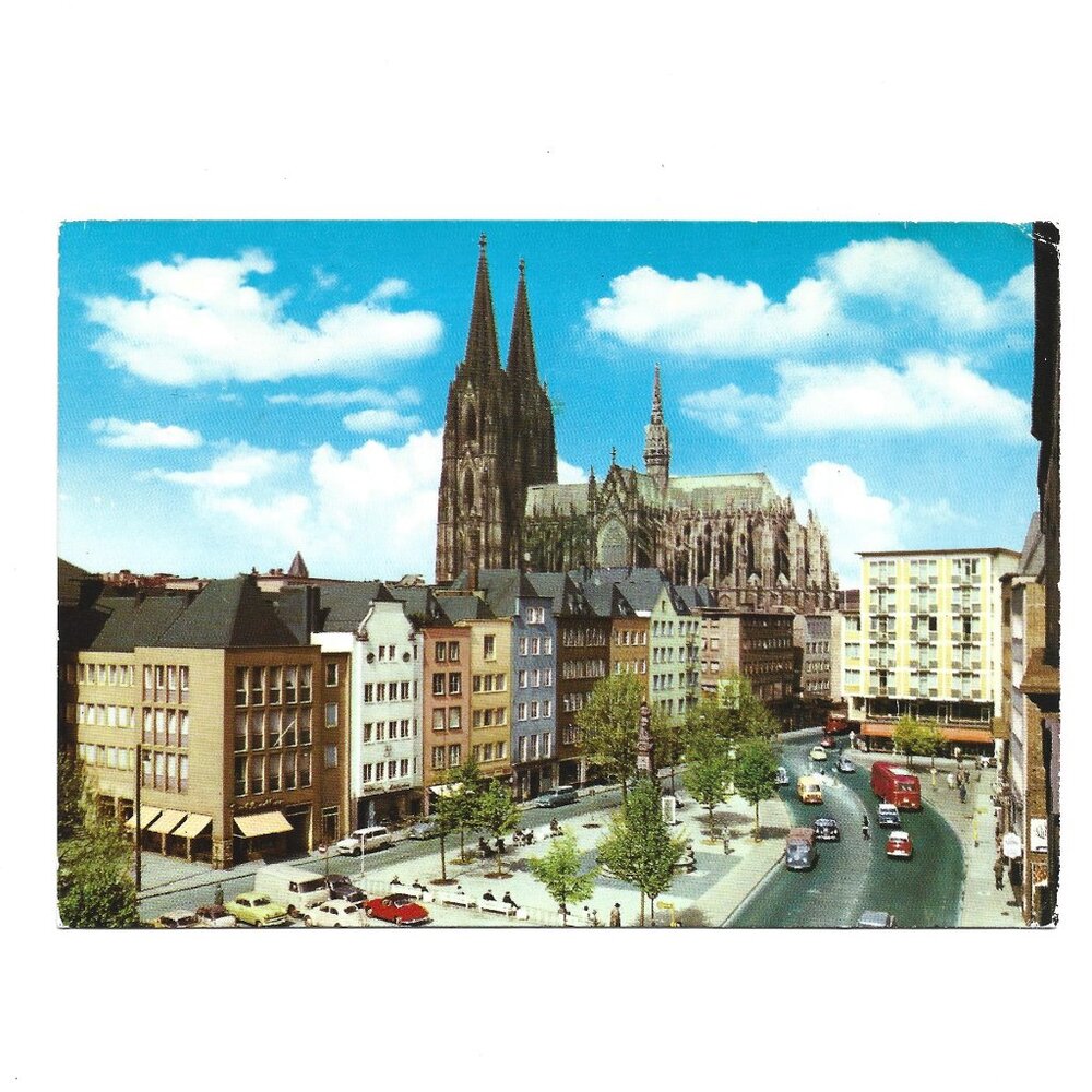 Germany Koln Am Rhein Postcard [p8.2]